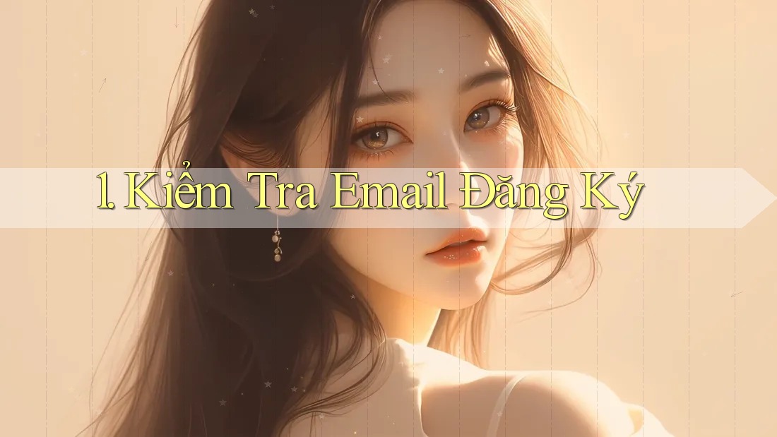 1. Kiểm Tra Email Đăng Ký 1. Kiểm Tra Email Đăng Ký