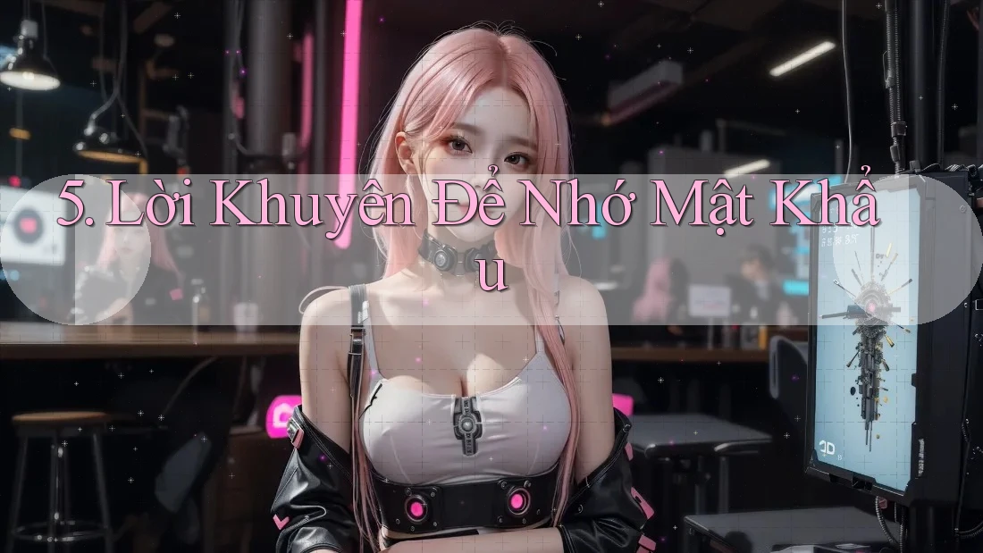 5. Lời Khuyên Để Nhớ Mật Khẩu 5. Lời Khuyên Để Nhớ Mật Khẩu