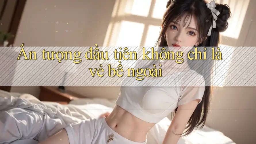 Ấn tượng đầu tiên không chỉ là vẻ bề ngoài