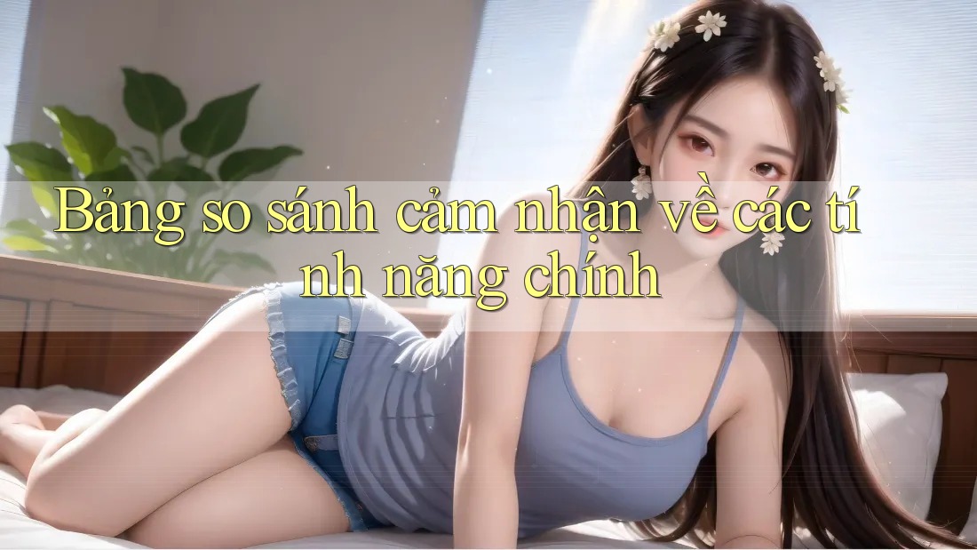 Bảng so sánh cảm nhận về các tính năng chính