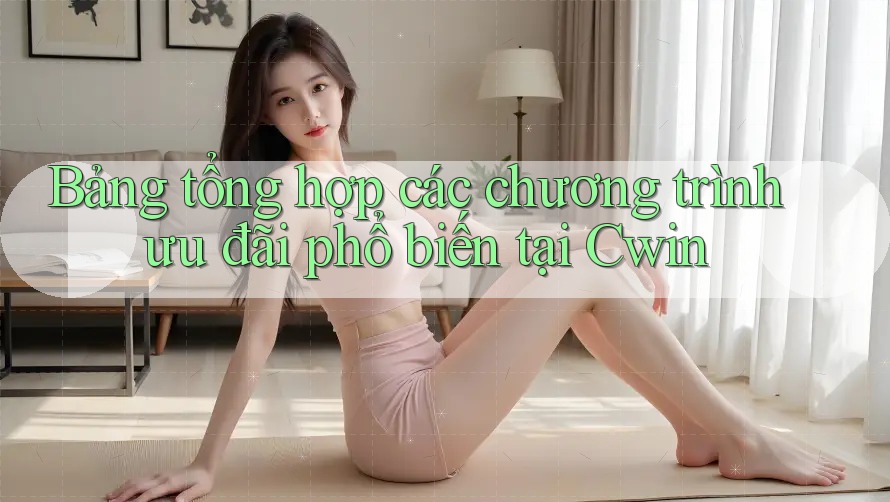 Bảng tổng hợp các chương trình ưu đãi phổ biến tại Cwin Bảng tổng hợp các chương trình ưu đãi phổ biến tại Cwin
