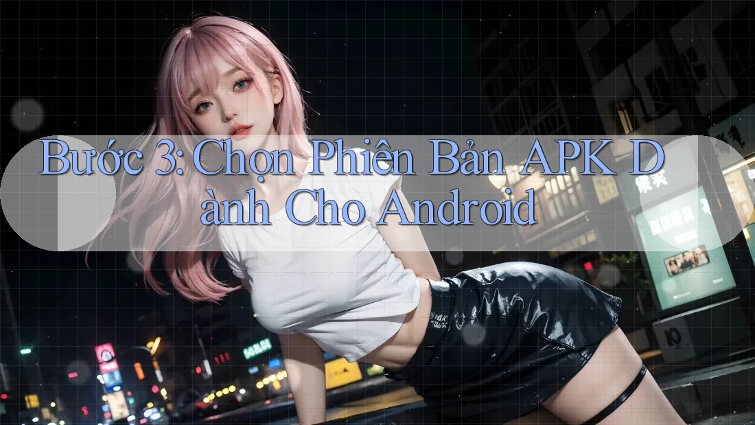 Bước 3: Chọn Phiên Bản APK Dành Cho Android Bước 3: Chọn Phiên Bản APK Dành Cho Android