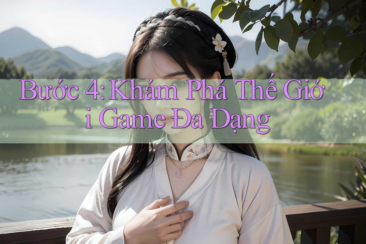 Bước 4: Khám Phá Thế Giới Game Đa Dạng