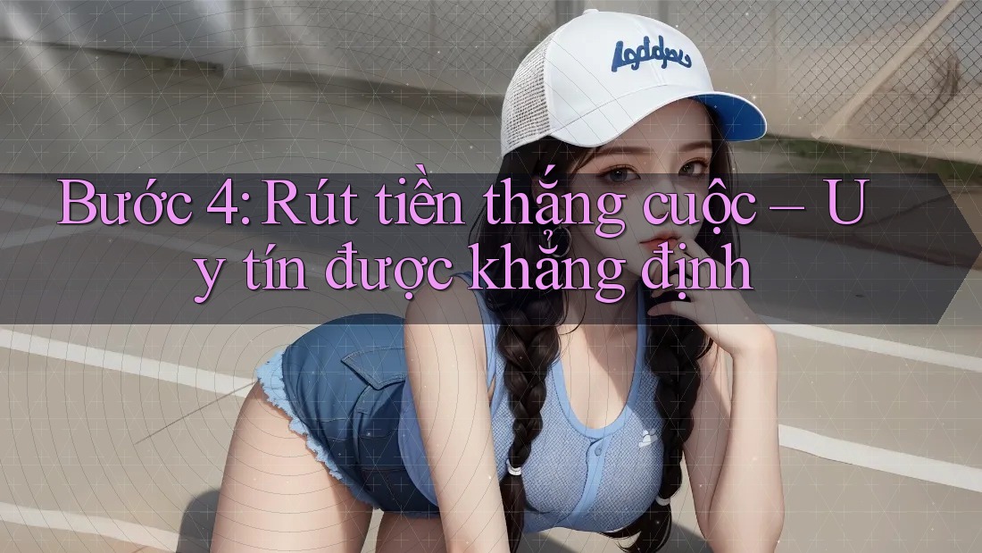 Bước 4: Rút tiền thắng cuộc – Uy tín được khẳng định Bước 4: Rút tiền thắng cuộc – Uy tín được khẳng định