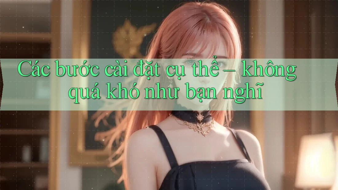 Các bước cài đặt cụ thể – không quá khó như bạn nghĩ Các bước cài đặt cụ thể – không quá khó như bạn nghĩ