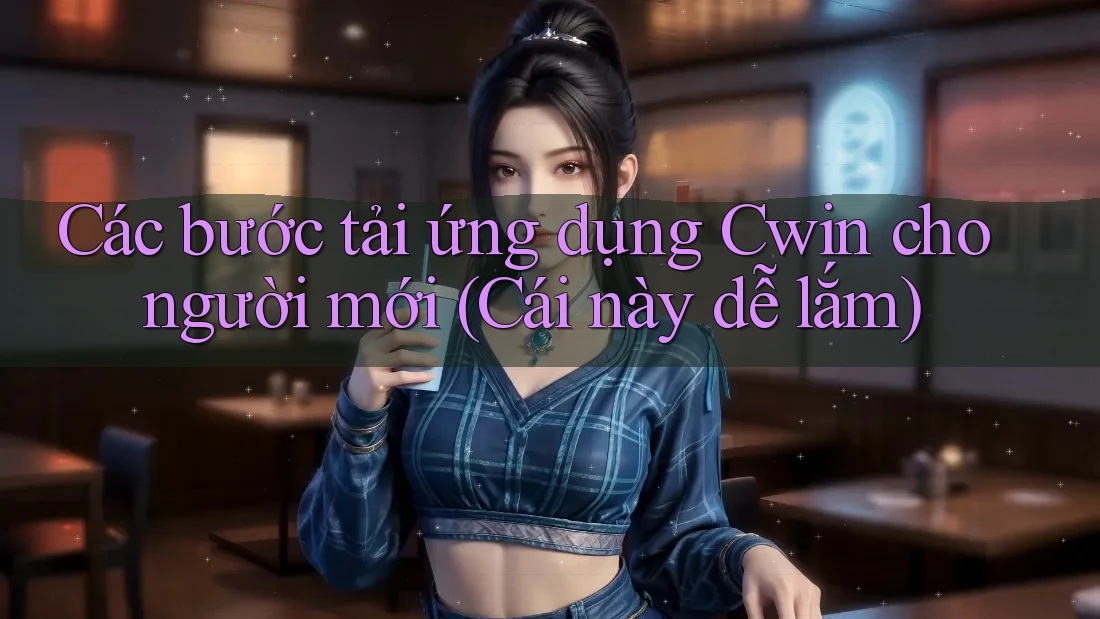 Các bước tải ứng dụng Cwin cho người mới (Cái này dễ lắm)