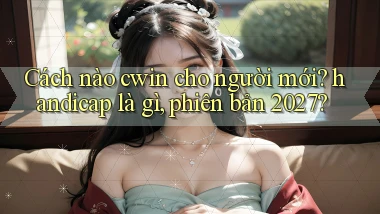 Cách nào cwin cho người mới handicap là gì, phiên bản 2027