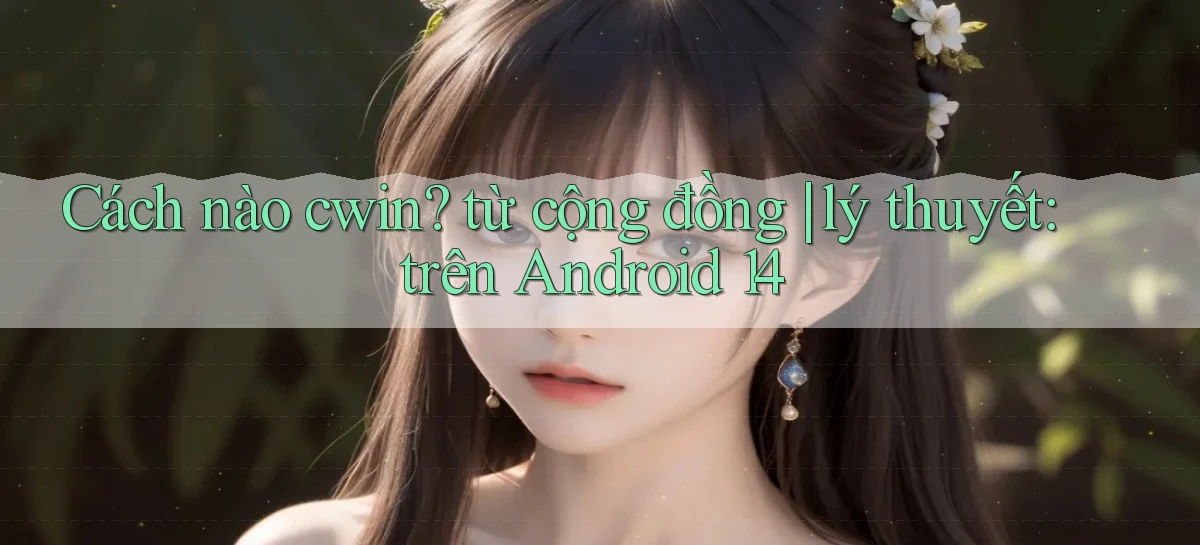 Cách nào cwin từ cộng đồng lý thuyết trên Android 14