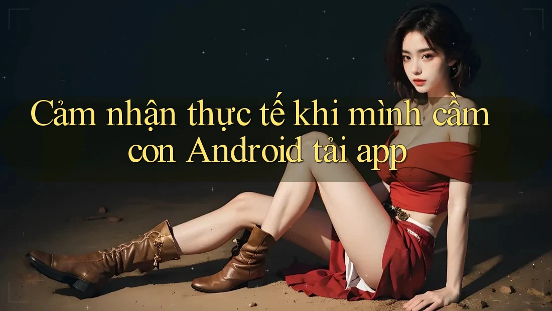 Cảm nhận thực tế khi mình cầm con Android tải app Cảm nhận thực tế khi mình cầm con Android tải app
