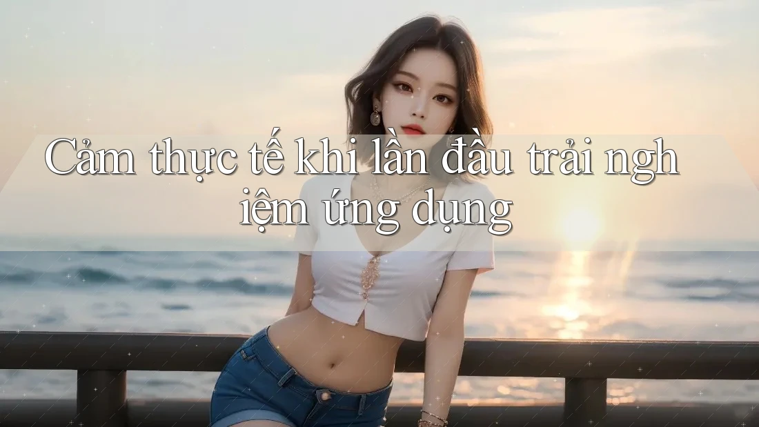 Cảm thực tế khi lần đầu trải nghiệm ứng dụng Cảm thực tế khi lần đầu trải nghiệm ứng dụng