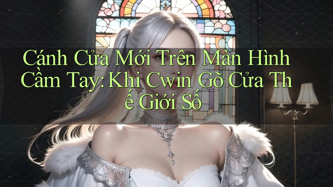 Cánh Cửa Mới Trên Màn Hình Cầm Tay: Khi Cwin Gõ Cửa Thế Giới Số Cánh Cửa Mới Trên Màn Hình Cầm Tay: Khi Cwin Gõ Cửa Thế Giới Số