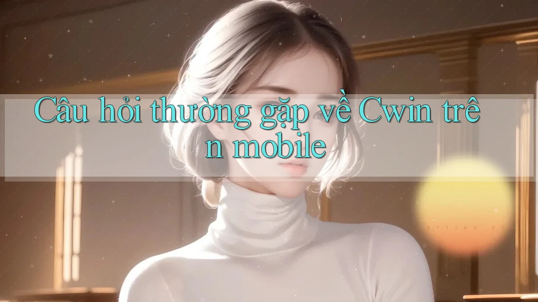Câu hỏi thường gặp về Cwin trên mobile