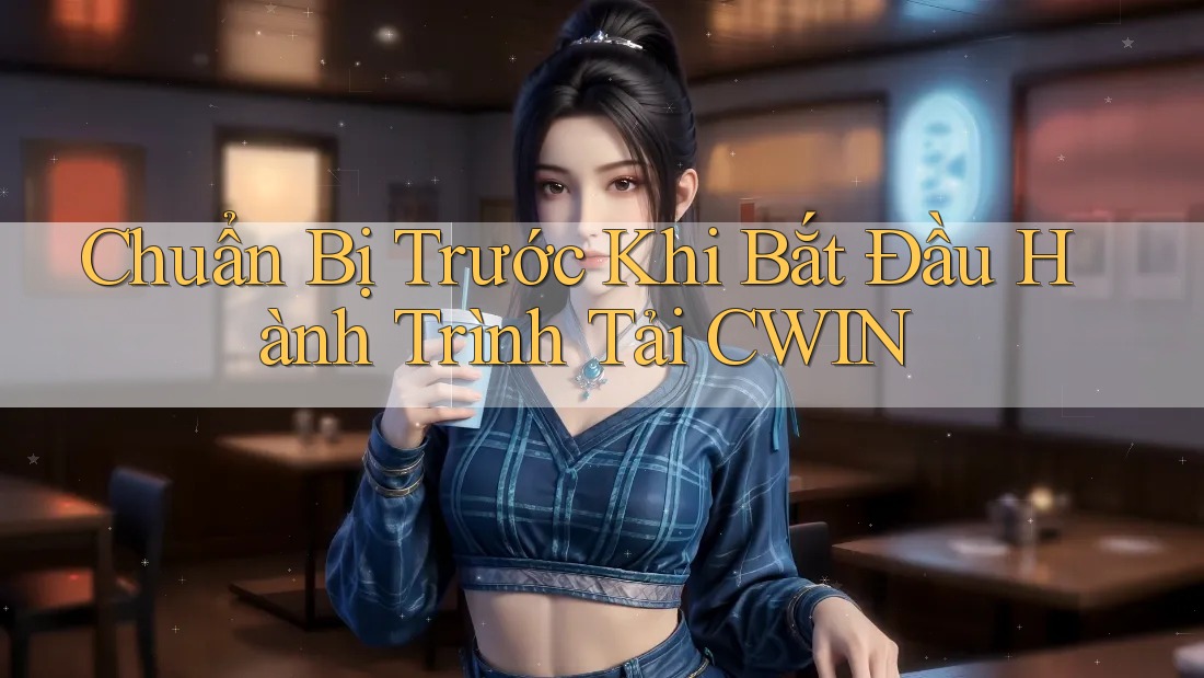 Chuẩn Bị Trước Khi Bắt Đầu Hành Trình Tải CWIN Chuẩn Bị Trước Khi Bắt Đầu Hành Trình Tải CWIN