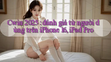 Cwin 2025 đánh giá từ người dùng trên iPhone 16, iPad Pro