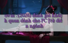 cwin (2026) đánh giá khách quan dành cho PC từ điển ngành