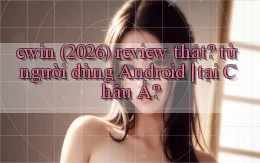 cwin (2026) review thật từ người dùng Android tại Châu Á