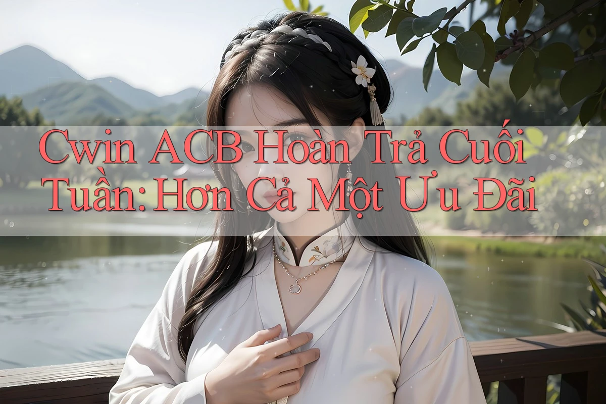 Cwin ACB Hoàn Trả Cuối Tuần: Hơn Cả Một Ưu Đãi