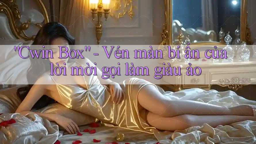 “Cwin Box” - Vén màn bí ẩn của lời mời gọi làm giàu ảo