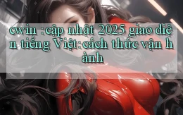 cwin cập nhật 2025 giao diện tiếng Việt cách thức vận hành
