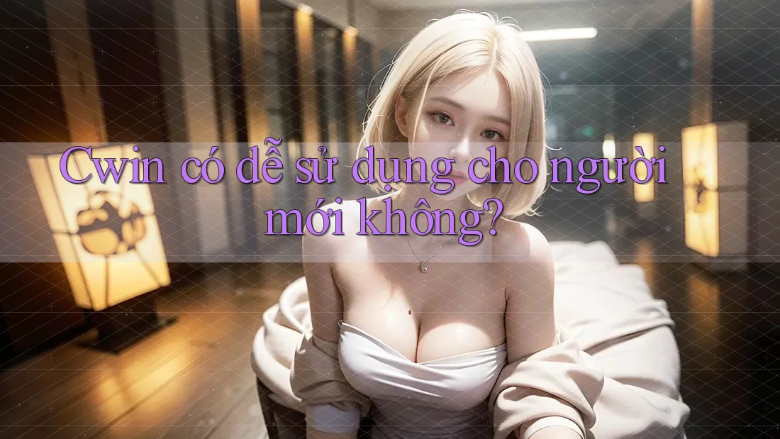 Cwin có dễ sử dụng cho người mới không? Cwin có dễ sử dụng cho người mới không?