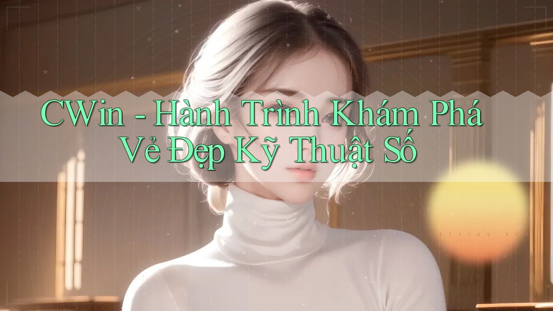 CWin - Hành Trình Khám Phá Vẻ Đẹp Kỹ Thuật Số