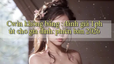 Cwin không bằng đánh giá 1 phút cho gia đình phiên bản 2026