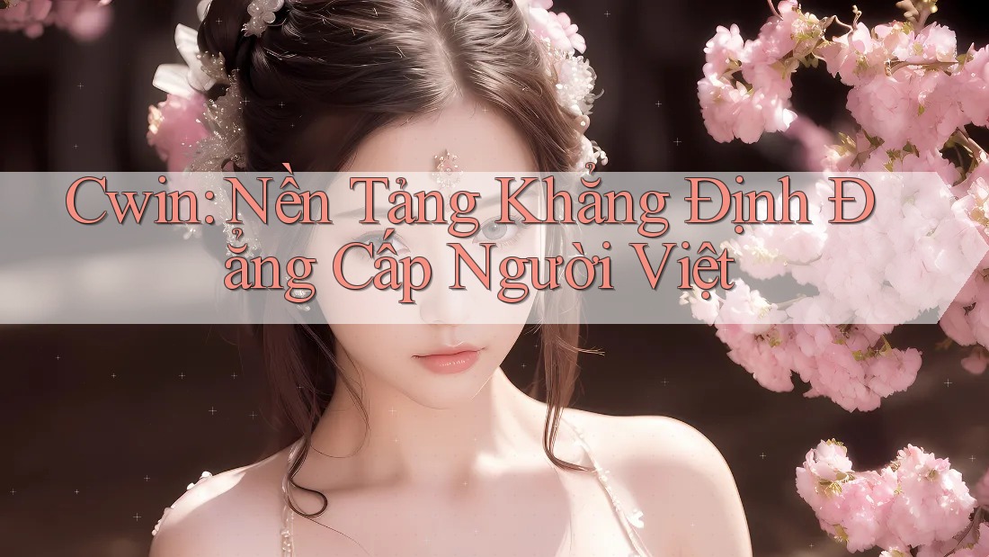 Cwin: Nền Tảng Khẳng Định Đẳng Cấp Người Việt Cwin: Nền Tảng Khẳng Định Đẳng Cấp Người Việt
