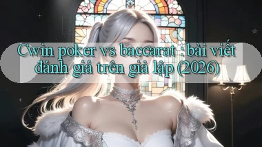 Cwin poker vs baccarat bài viết đánh giá trên giả lập (2026)