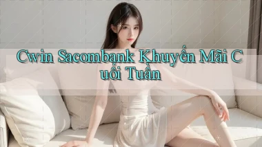 cwin sacombank khuyến mãi cuối tuần