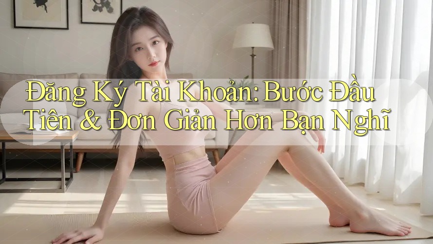 Đăng Ký Tài Khoản: Bước Đầu Tiên & Đơn Giản Hơn Bạn Nghĩ Đăng Ký Tài Khoản: Bước Đầu Tiên & Đơn Giản Hơn Bạn Nghĩ