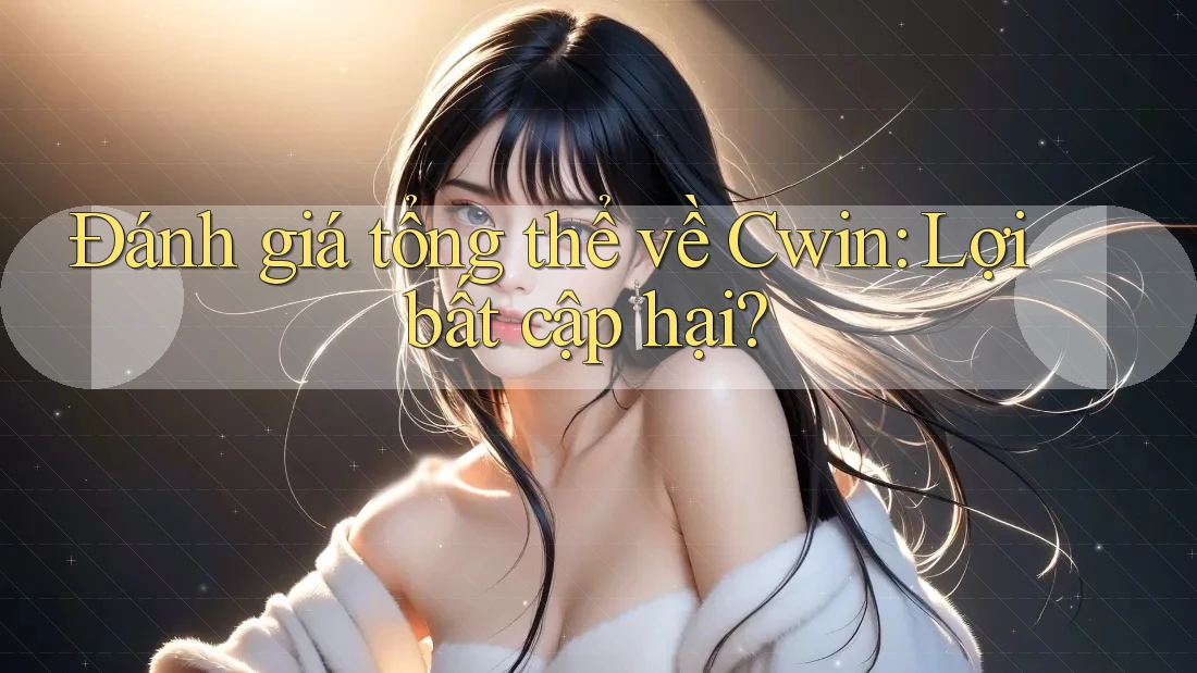 Đánh giá tổng thể về Cwin: Lợi bất cập hại? Đánh giá tổng thể về Cwin: Lợi bất cập hại?