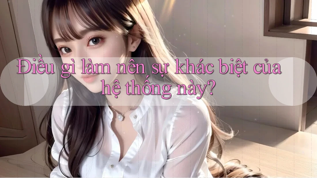 Điều gì làm nên sự khác biệt của hệ thống này? Điều gì làm nên sự khác biệt của hệ thống này?