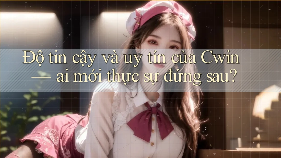 Độ tin cậy và uy tín của Cwin — ai mới thực sự đứng sau? Độ tin cậy và uy tín của Cwin — ai mới thực sự đứng sau?