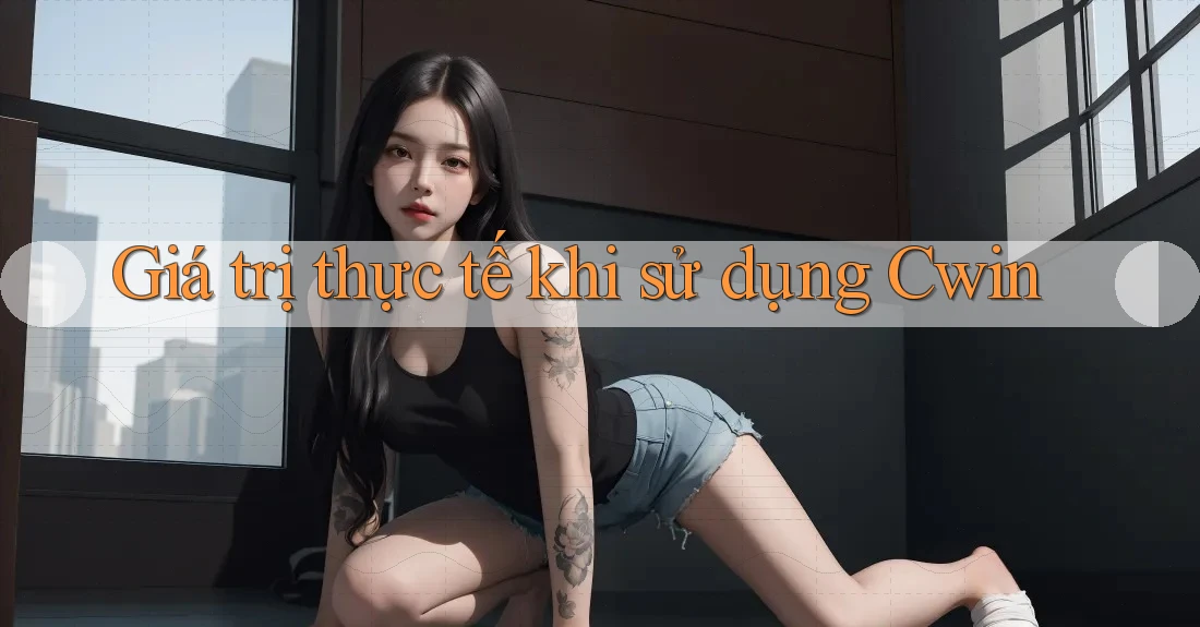 Giá trị thực tế khi sử dụng Cwin Giá trị thực tế khi sử dụng Cwin