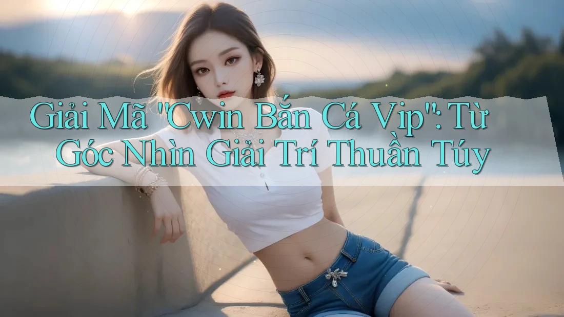 Giải Mã “Cwin Bắn Cá Vip”: Từ Góc Nhìn Giải Trí Thuần Túy