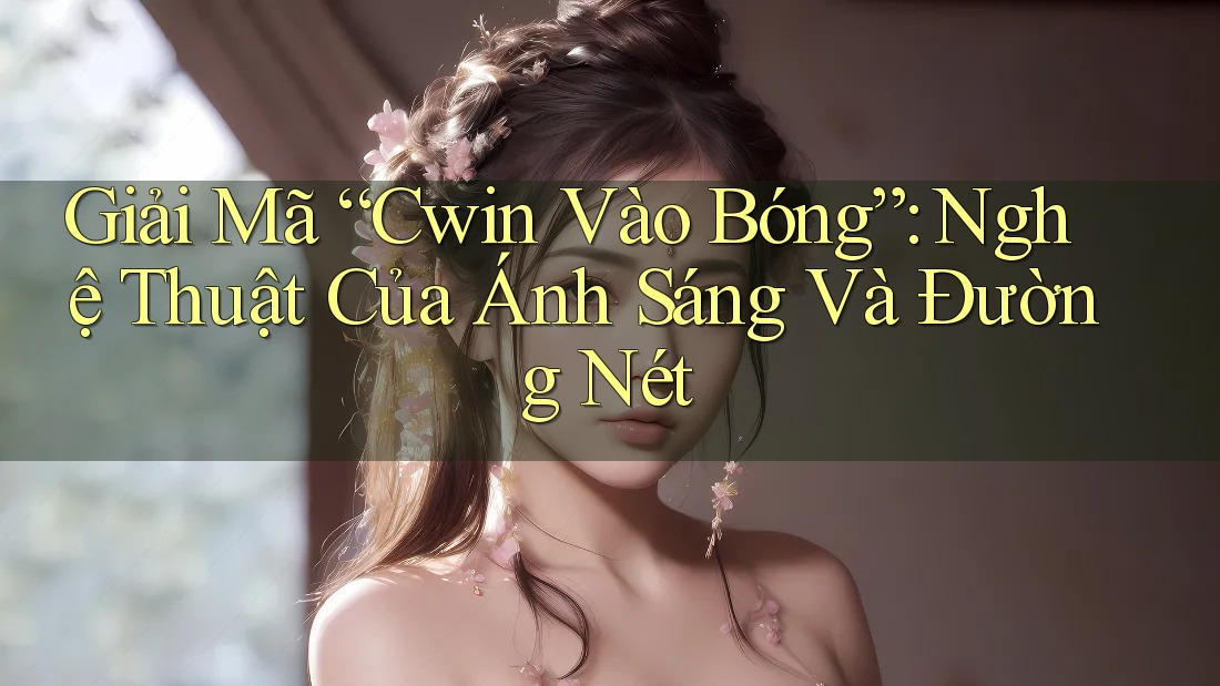 Giải Mã “Cwin Vào Bóng”: Nghệ Thuật Của Ánh Sáng Và Đường Nét Giải Mã “Cwin Vào Bóng”: Nghệ Thuật Của Ánh Sáng Và Đường Nét