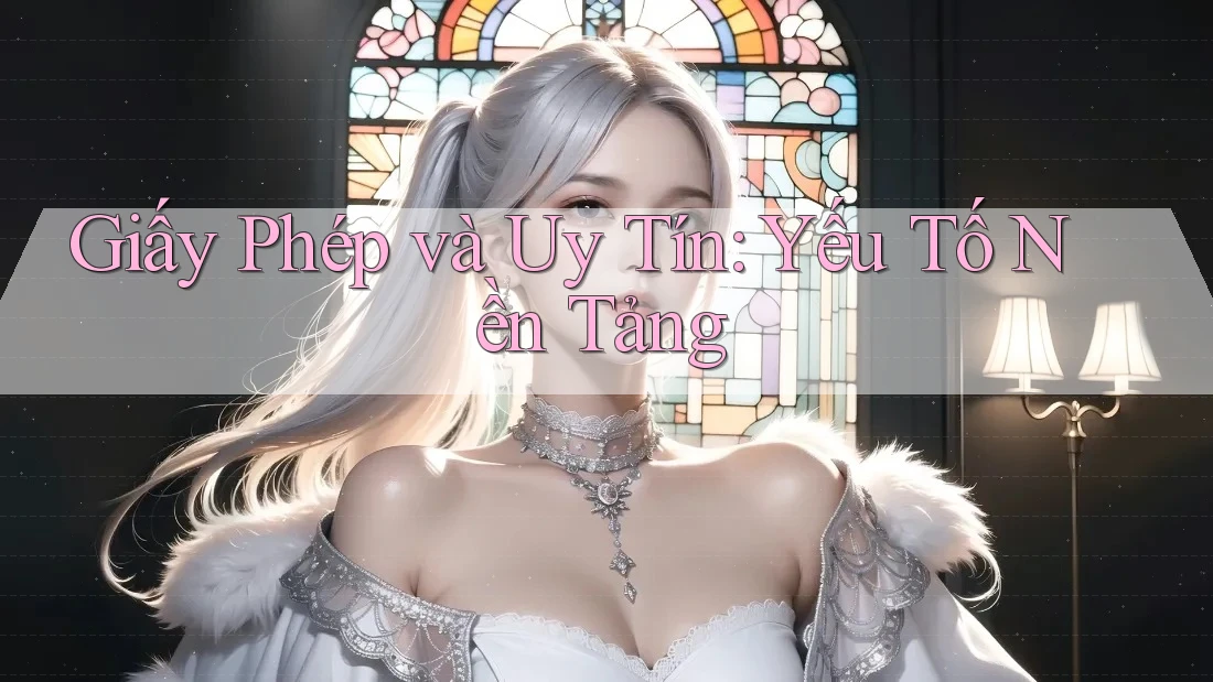 Giấy Phép và Uy Tín: Yếu Tố Nền Tảng Giấy Phép và Uy Tín: Yếu Tố Nền Tảng