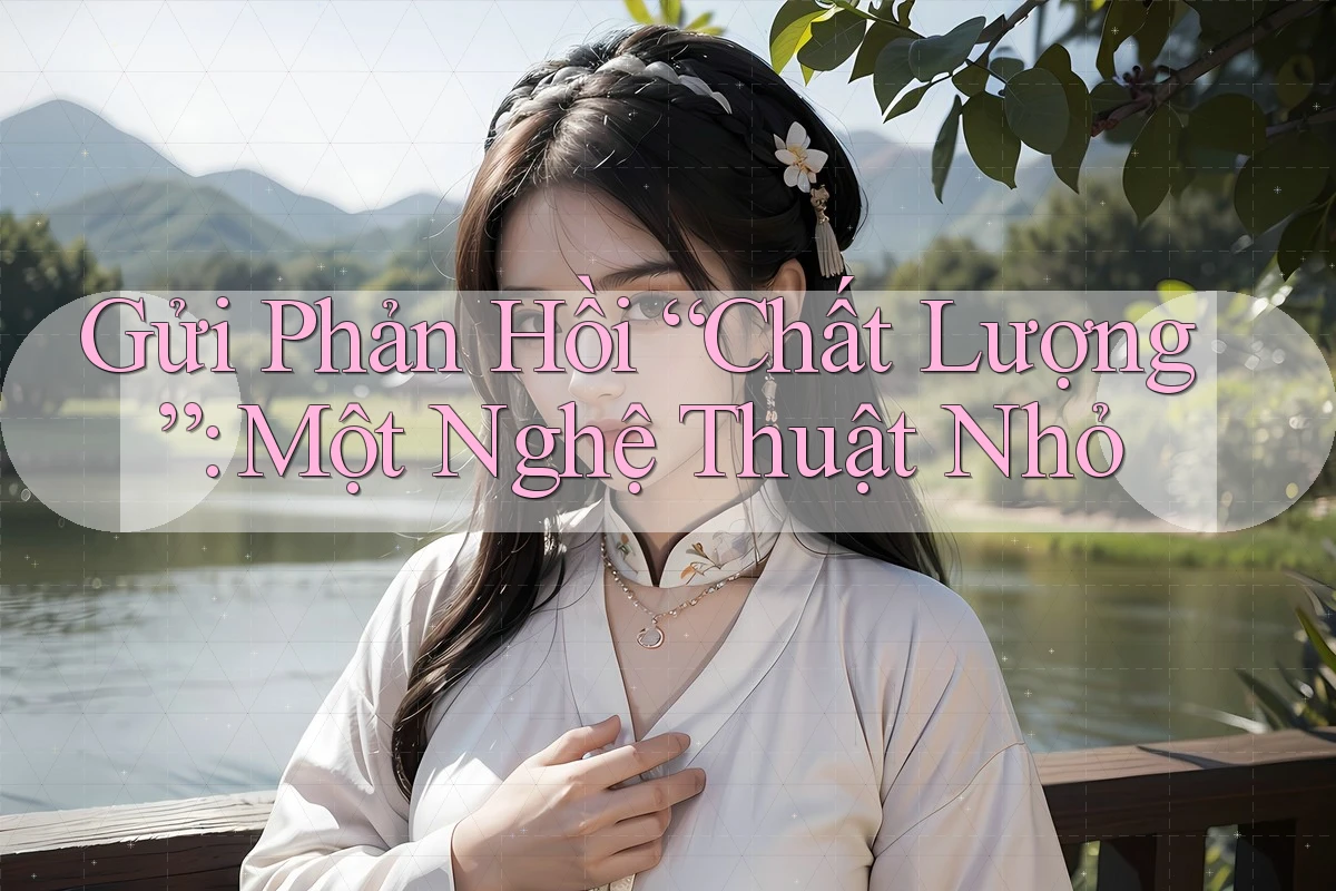 Gửi Phản Hồi “Chất Lượng”: Một Nghệ Thuật Nhỏ
