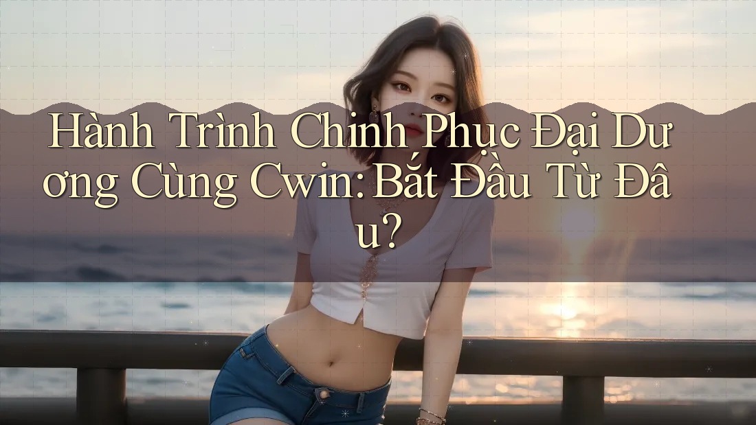 Hành Trình Chinh Phục Đại Dương Cùng Cwin: Bắt Đầu Từ Đâu? Hành Trình Chinh Phục Đại Dương Cùng Cwin: Bắt Đầu Từ Đâu?