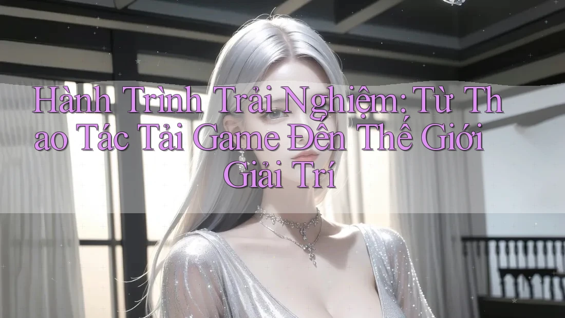 Hành Trình Trải Nghiệm: Từ Thao Tác Tải Game Đến Thế Giới Giải Trí Hành Trình Trải Nghiệm: Từ Thao Tác Tải Game Đến Thế Giới Giải Trí