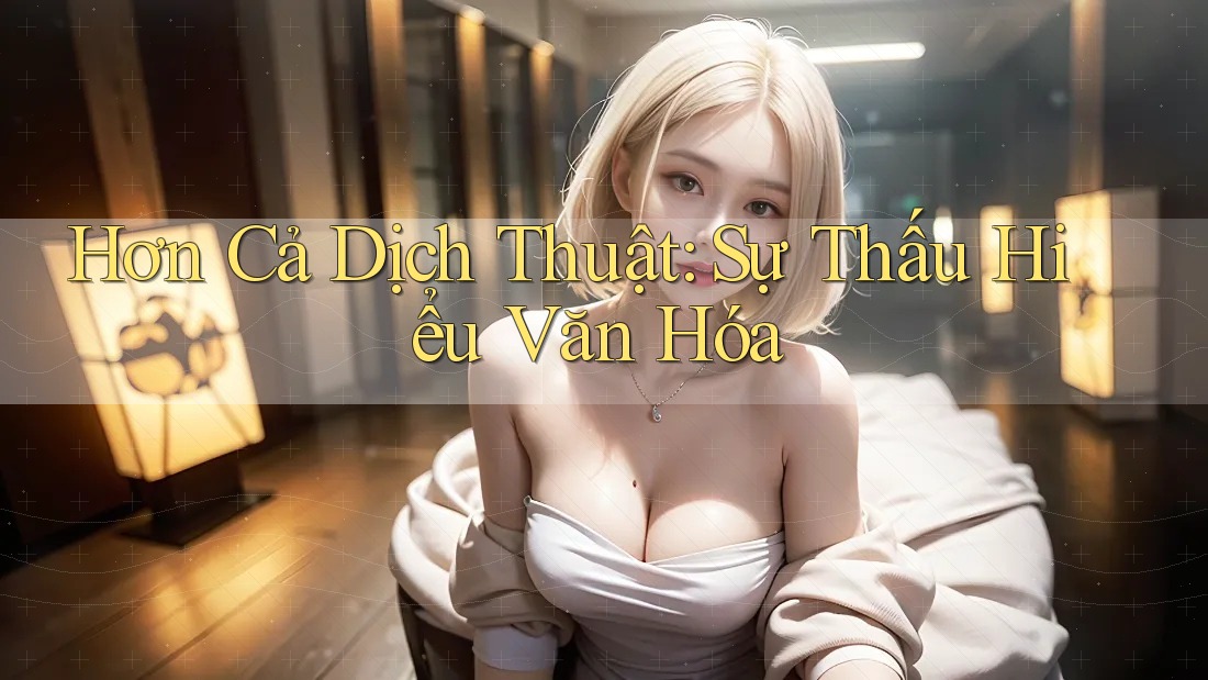 Hơn Cả Dịch Thuật: Sự Thấu Hiểu Văn Hóa Hơn Cả Dịch Thuật: Sự Thấu Hiểu Văn Hóa