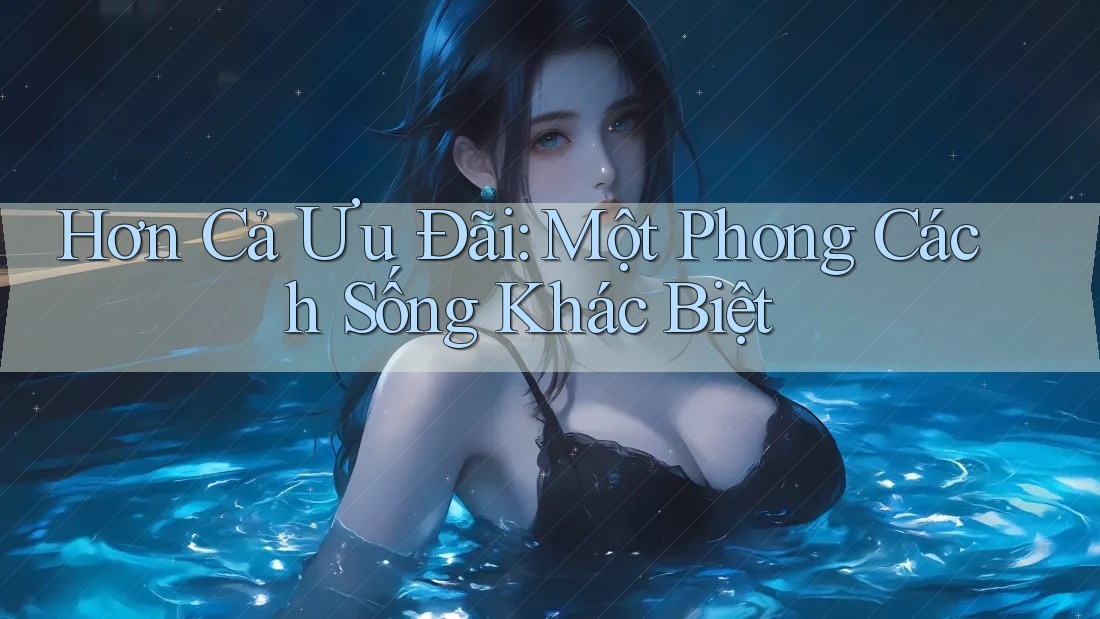 Hơn Cả Ưu Đãi: Một Phong Cách Sống Khác Biệt Hơn Cả Ưu Đãi: Một Phong Cách Sống Khác Biệt