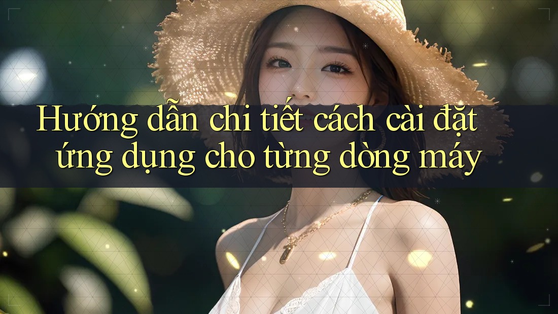 Hướng dẫn chi tiết cách cài đặt ứng dụng cho từng dòng máy