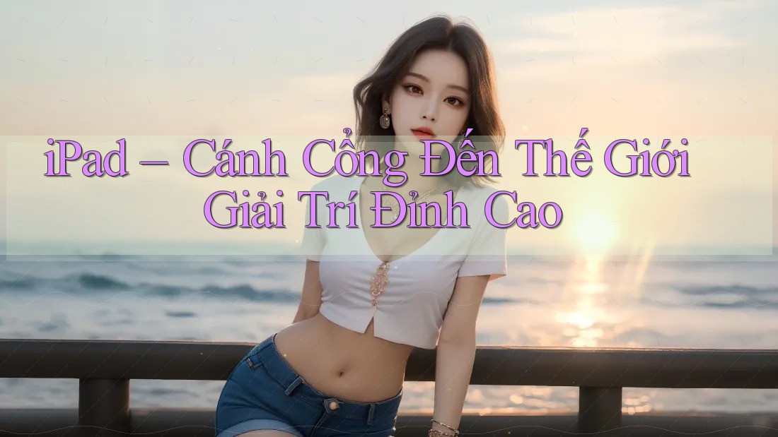 iPad – Cánh Cổng Đến Thế Giới Giải Trí Đỉnh Cao iPad – Cánh Cổng Đến Thế Giới Giải Trí Đỉnh Cao