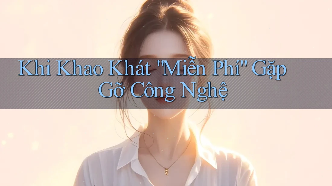 Khi Khao Khát “Miễn Phí” Gặp Gỡ Công Nghệ Khi Khao Khát “Miễn Phí” Gặp Gỡ Công Nghệ