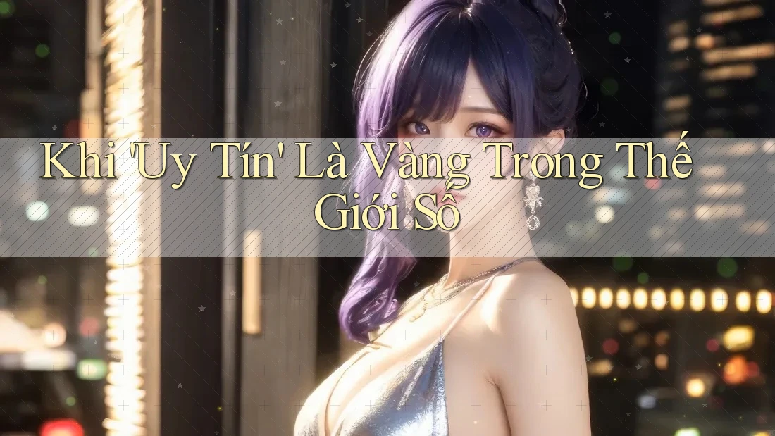 Khi 'Uy Tín' Là Vàng Trong Thế Giới Số Khi 'Uy Tín' Là Vàng Trong Thế Giới Số