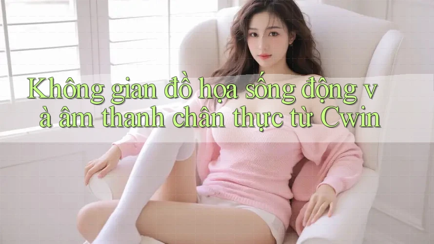 Không gian đồ họa sống động và âm thanh chân thực từ Cwin