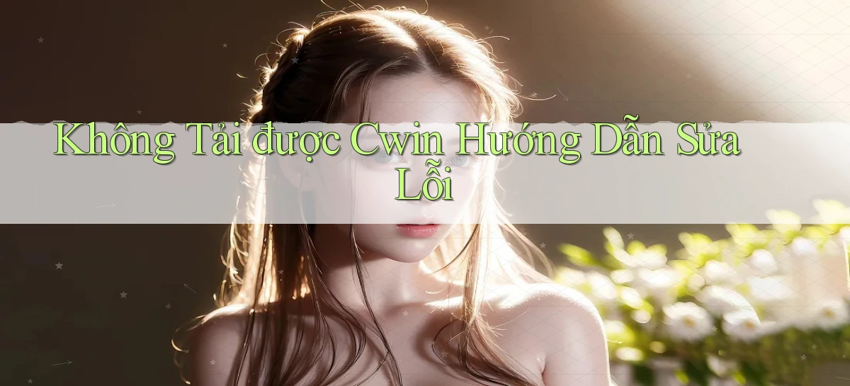 không tải được cwin hướng dẫn sửa lỗi