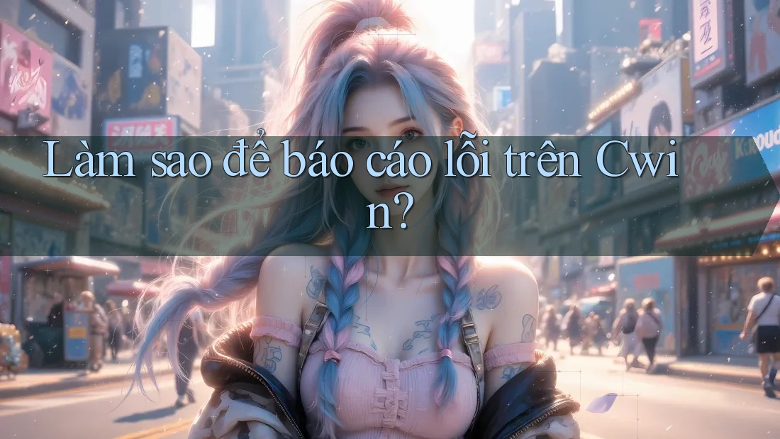Làm sao để báo cáo lỗi trên Cwin? Làm sao để báo cáo lỗi trên Cwin?