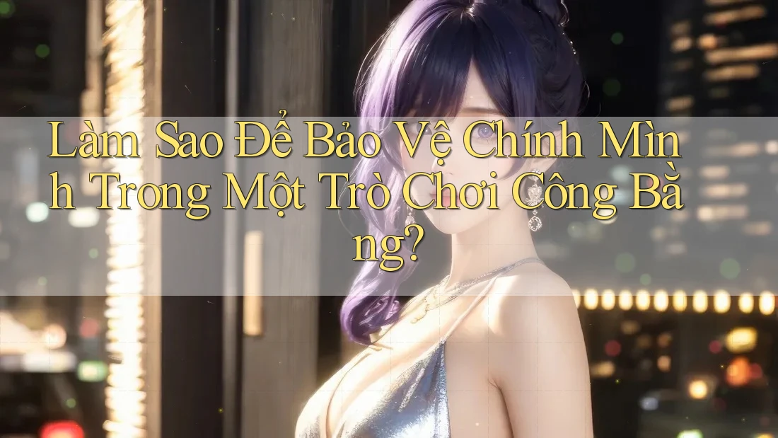 Làm Sao Để Bảo Vệ Chính Mình Trong Một Trò Chơi Công Bằng?